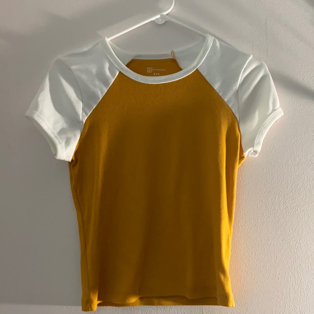White and Yellow top